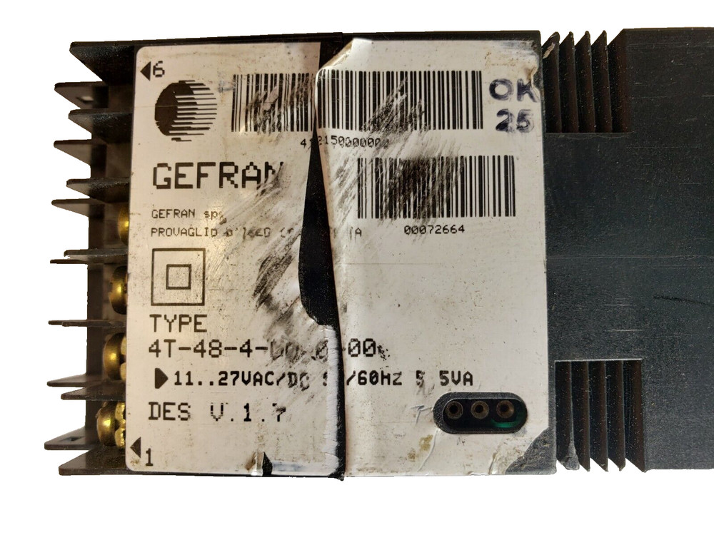 Gefran 4A-48-4-00-1-000 Digital Panel Meter