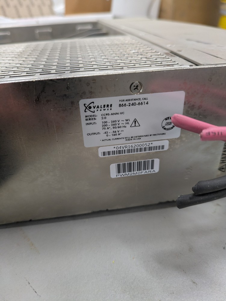 Valere Eltek CC9S-ANN-VC Compact Power Shelf *Pulled from working bay