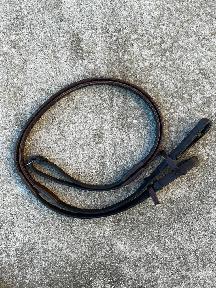 Rambo Micklem Competition Reins, Brown