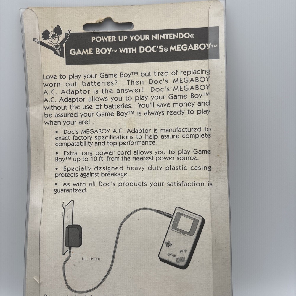 Doc's AC Adaptor Nintendo Gameboy “Megaboy” No. 5100