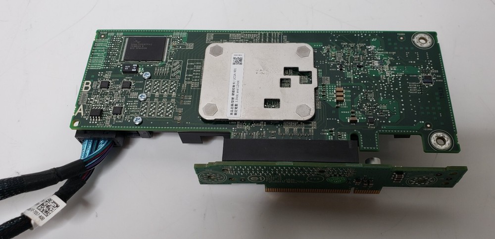 Dell 075D1H PERC H330 Raid Controller W/ Backplane Cables and Interconnect Board