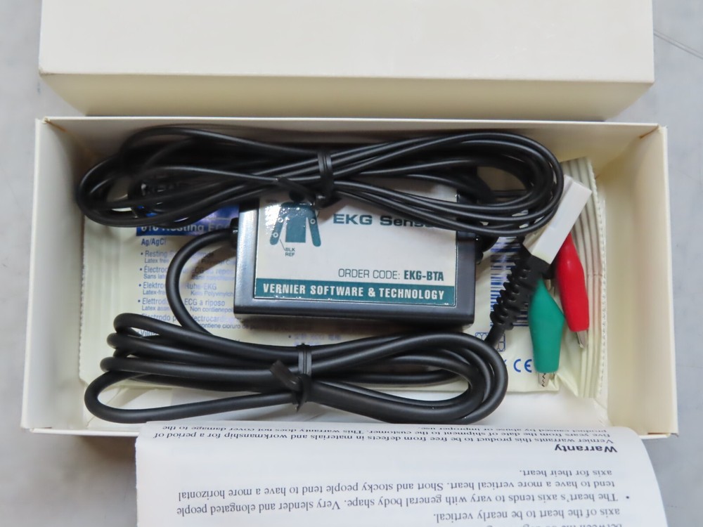 Vernier Software EKG Sensor EKG-BTA
