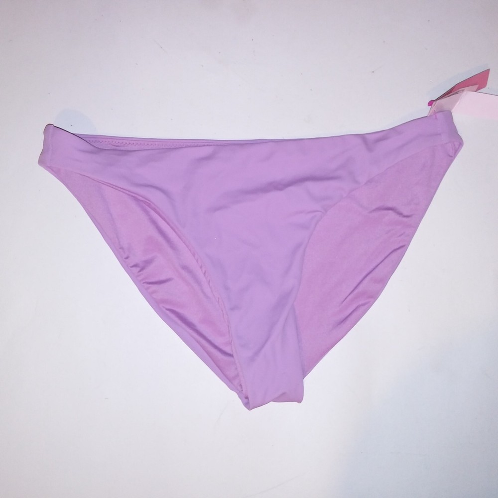 Victoria Secret Swim Bikini Bottom Light Purple Solid Color Code 04P5 New