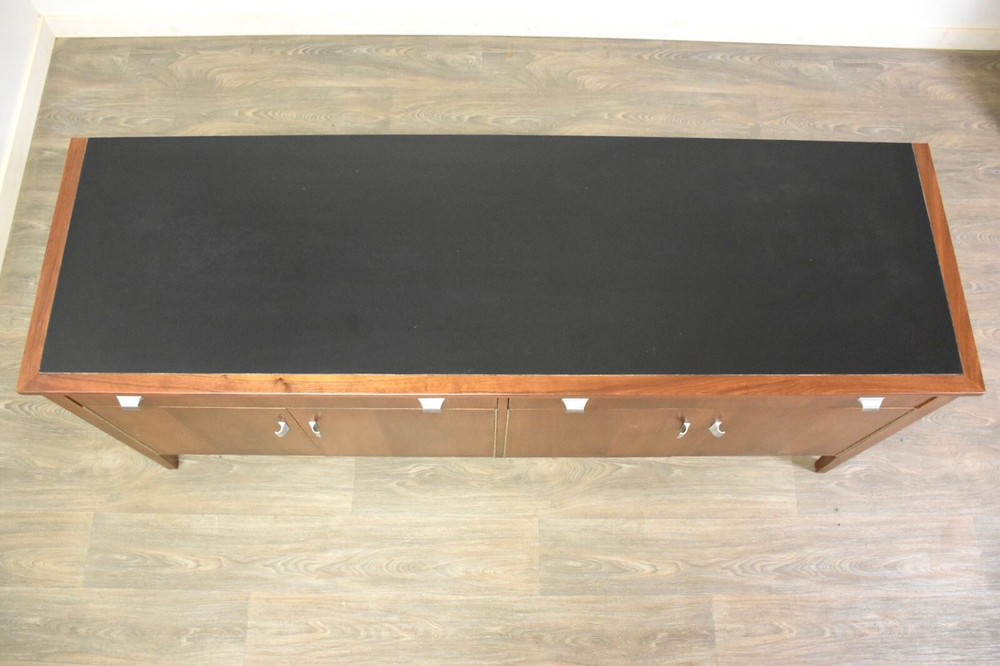 Walnut Mid Century Credenza