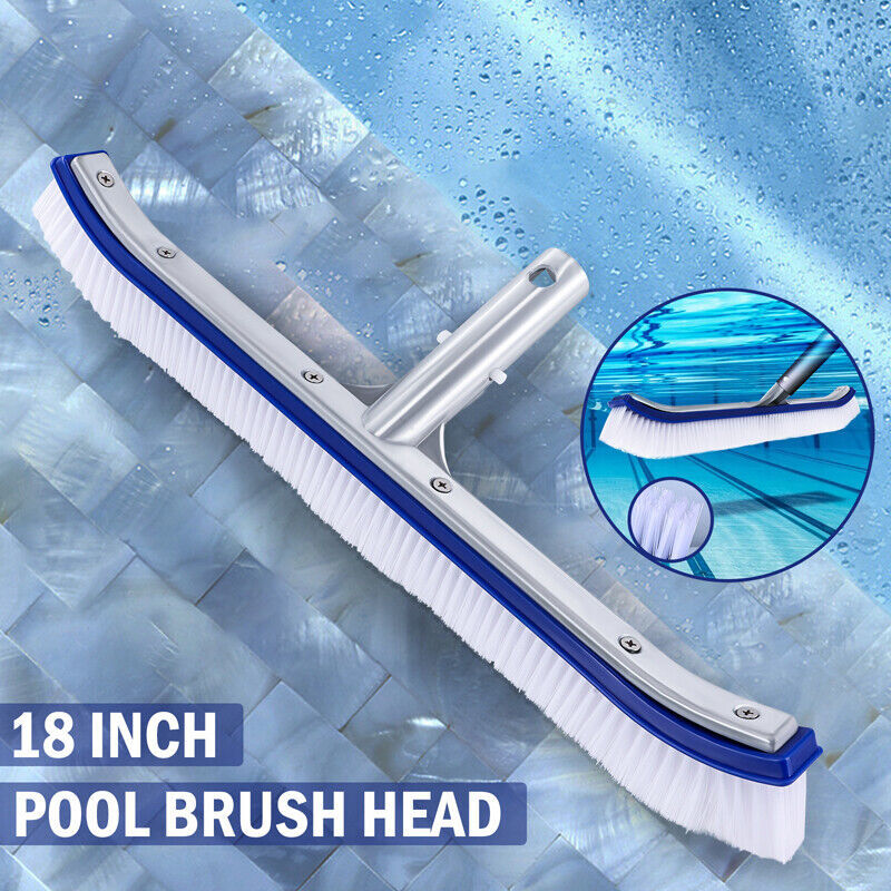 18" PRO BRUSH Extra-Wide Nylon Pool Brush Designed for Use with Vinyl Lined Pool