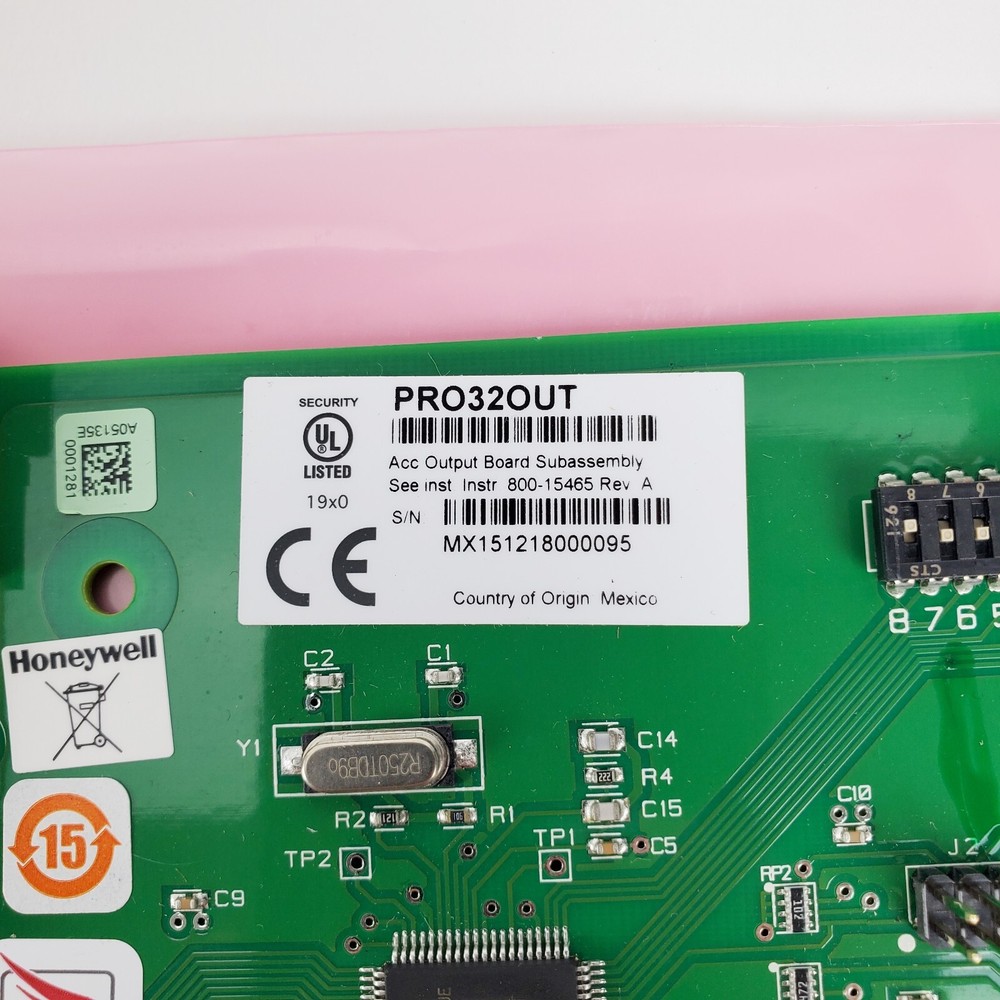 Honeywell PRO32OUT Access Control Unit Subassembly Reader Board, New!