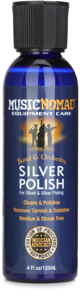 MusicNomad MN701 Silver Polish - 4 oz. Bottle (5-pack) Bundle
