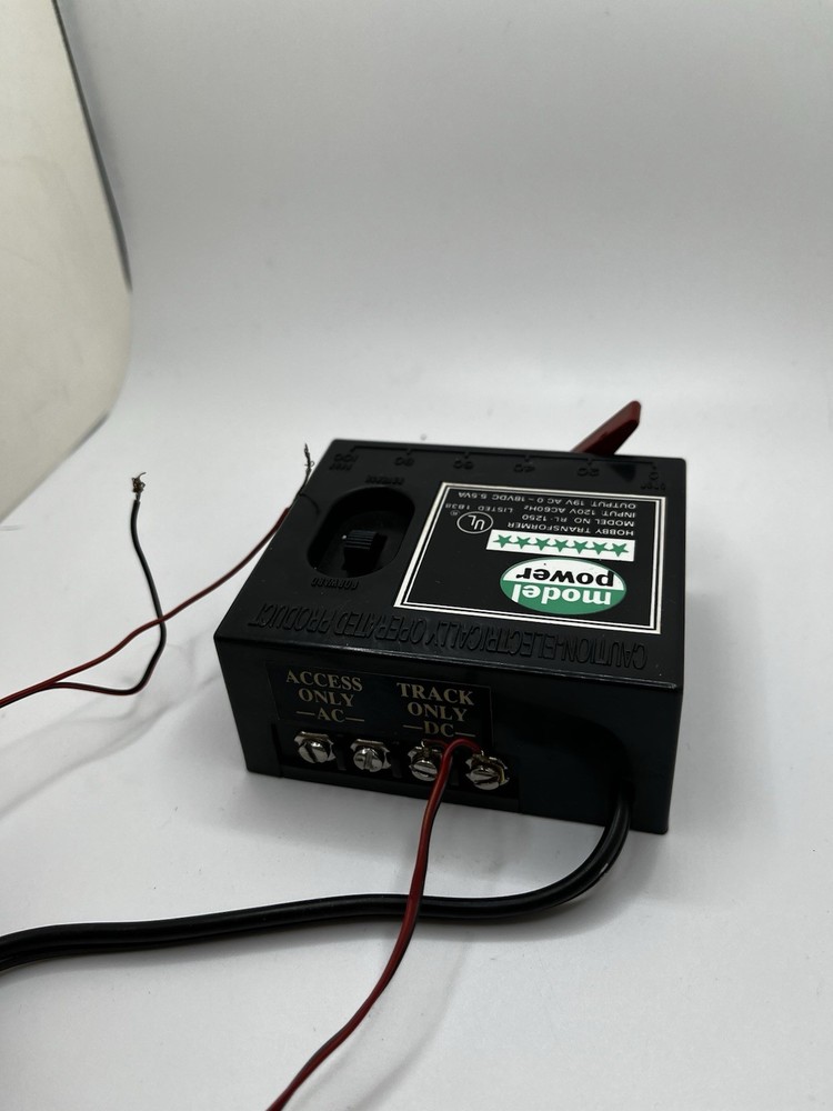 Model Power RL-1250 Train Transformer w/ Electronic Loco Sounds Controller