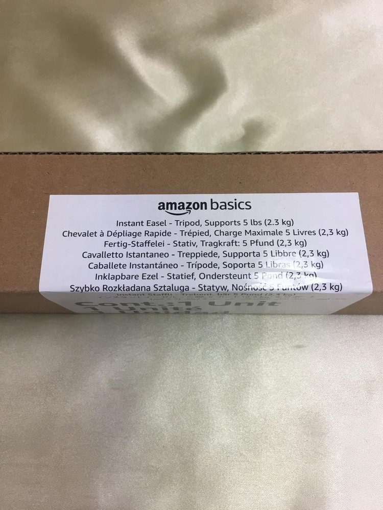 Amazon Basics Easel Tripod Stand B07P8TXWYH Adjustable Display 5lb