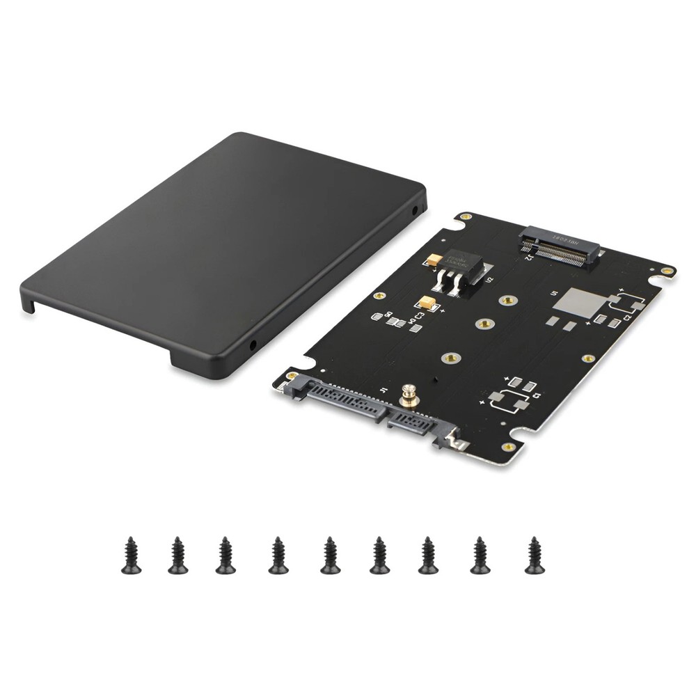 M.2 NGFF to 2.5" SATA Converter 6Gbps Enclosure Support B&M Key Win/Linux