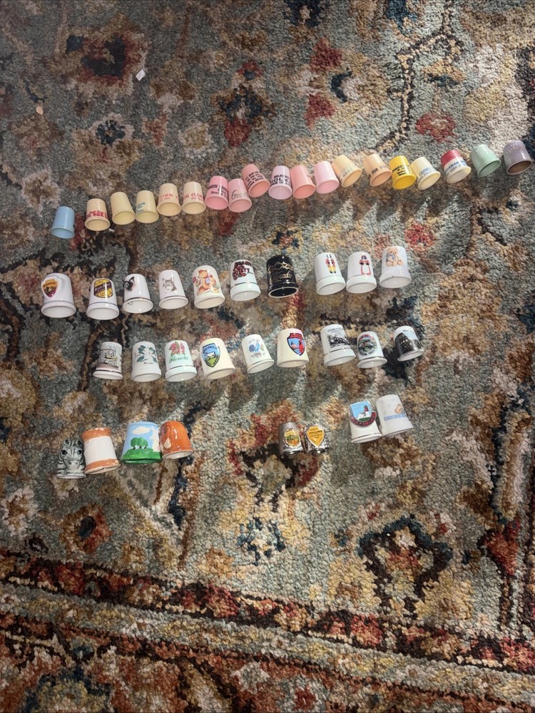 Small Thimble Collection 46 Total
