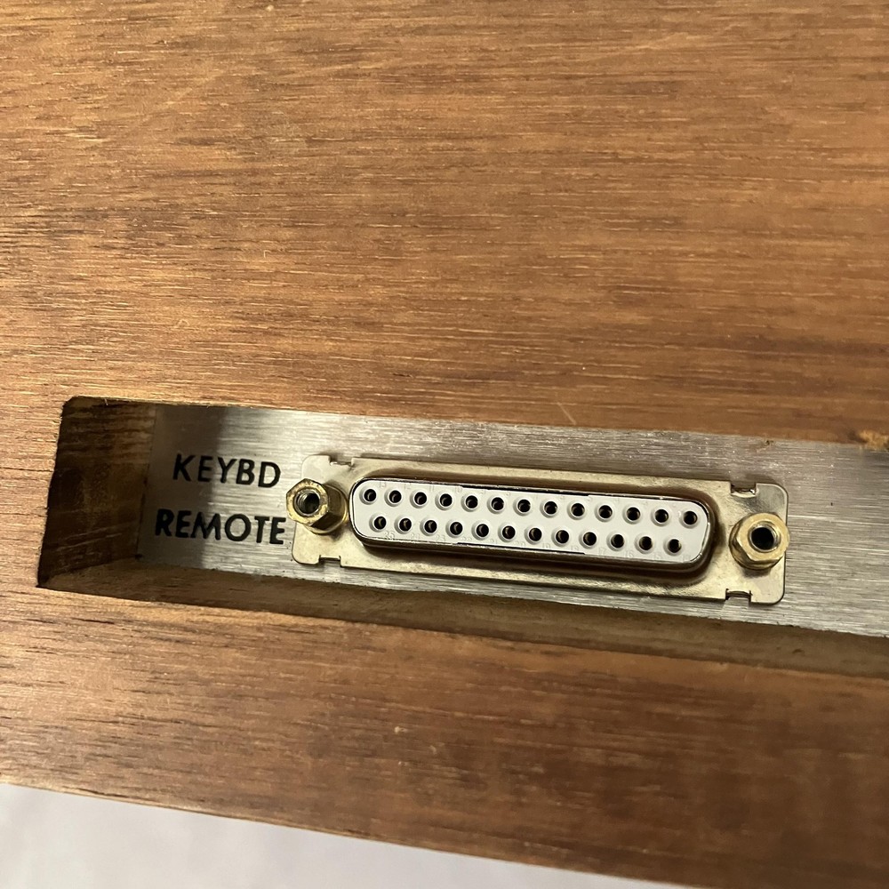 Vintage EECO IVES PRO Video Editing Controller Console Black Wood Case