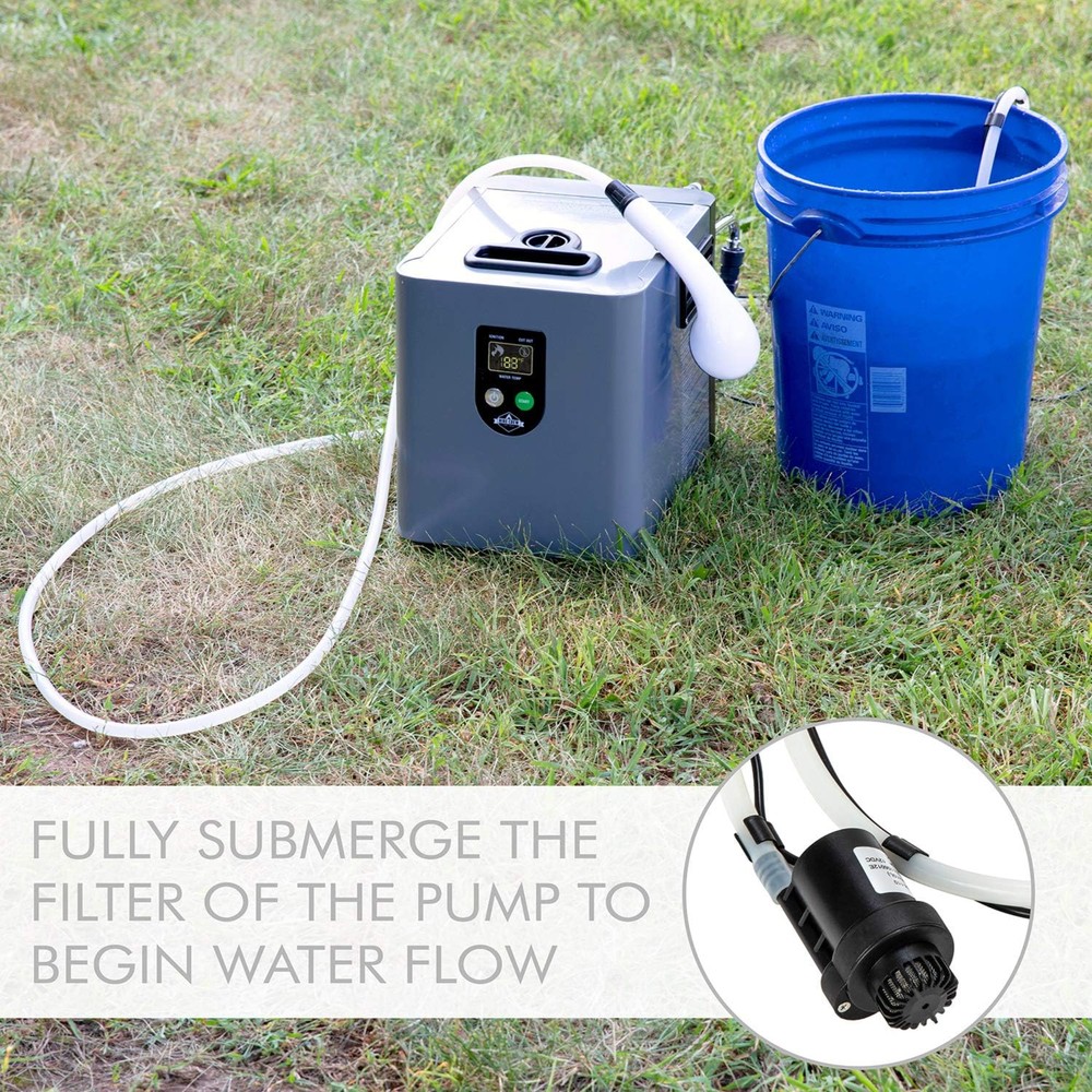 Hike Crew Portable Water Heater, Tankless Water Heater, Camping Heater With Pump