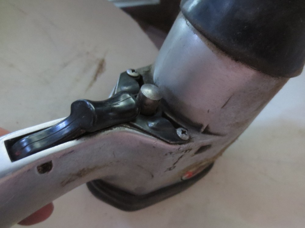 Vintage Blue Point Blue Pneumatic Reversible Drill