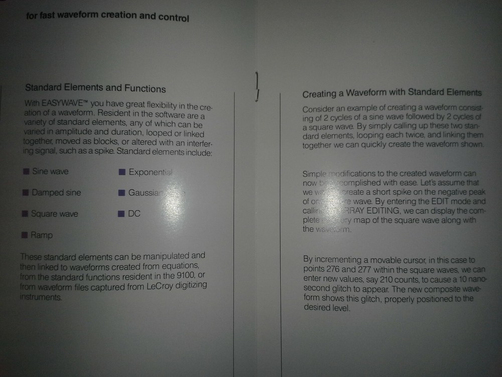 LeCROY 9112 Dual Arbitrary Function Generator TESTED! with 9100/CP Controller.