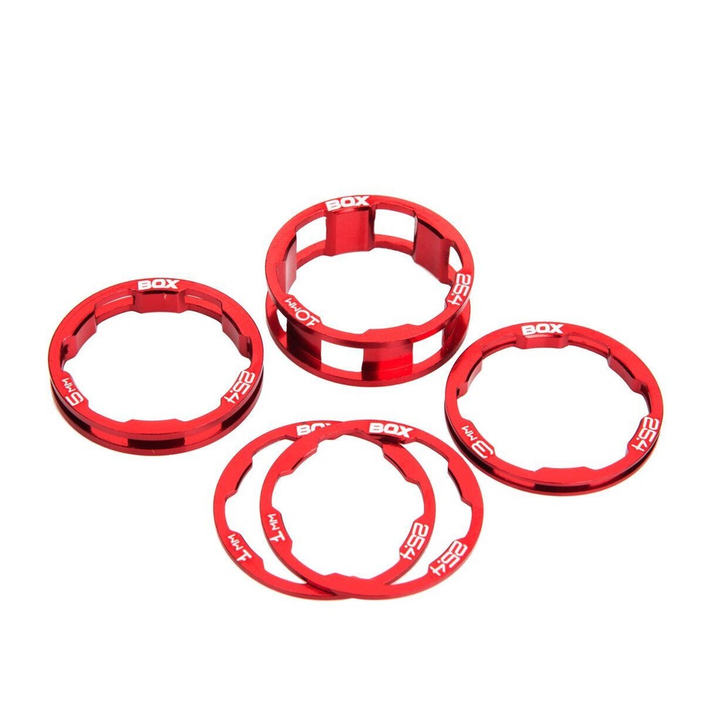 BOX COMPONETS HEADSET SPACERS 1 1/8TH"