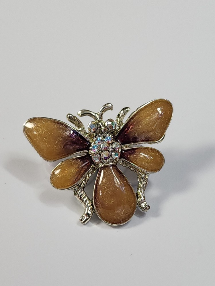 Sparking Flying Insect Lapel Pin