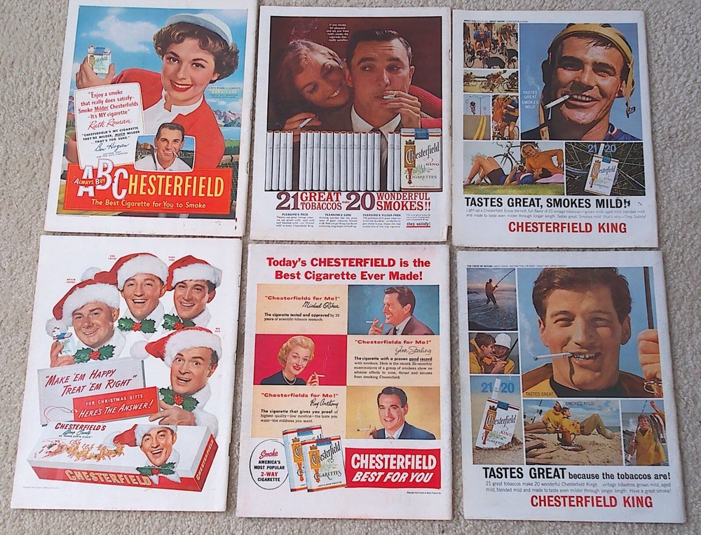 Chesterfield Cigarettes Advertisement Lot of 6- 2