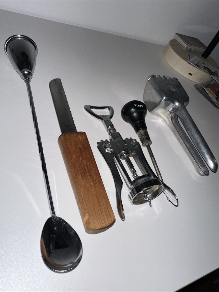 Vintage Bar Tool Set Retro Bar