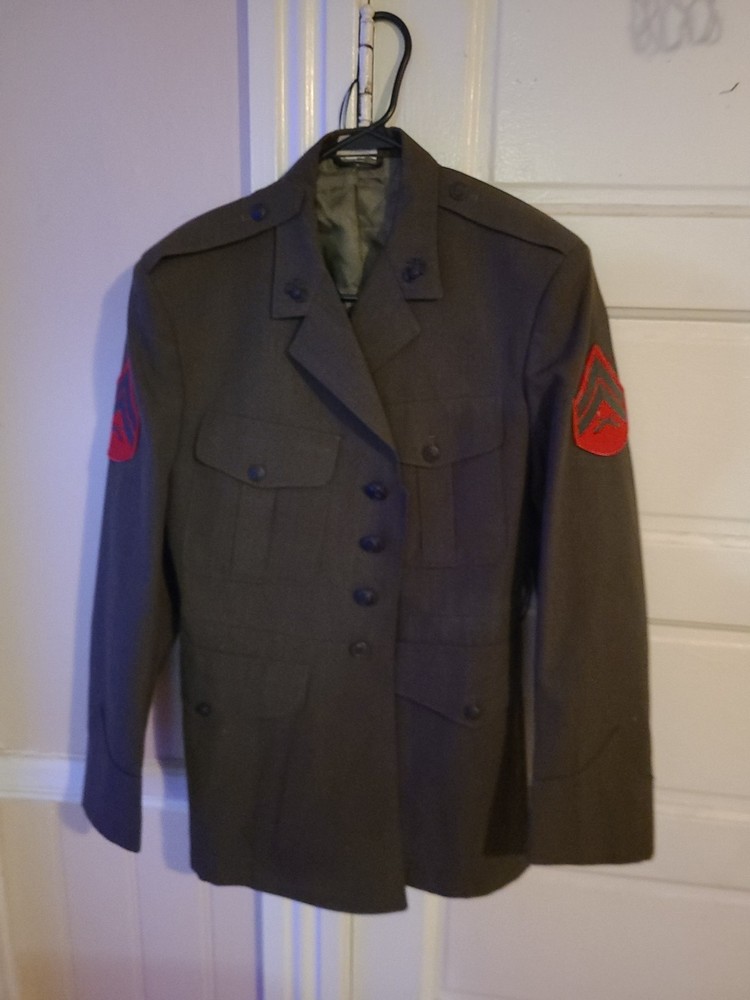 USMC Service Uniform Jacket Size Large