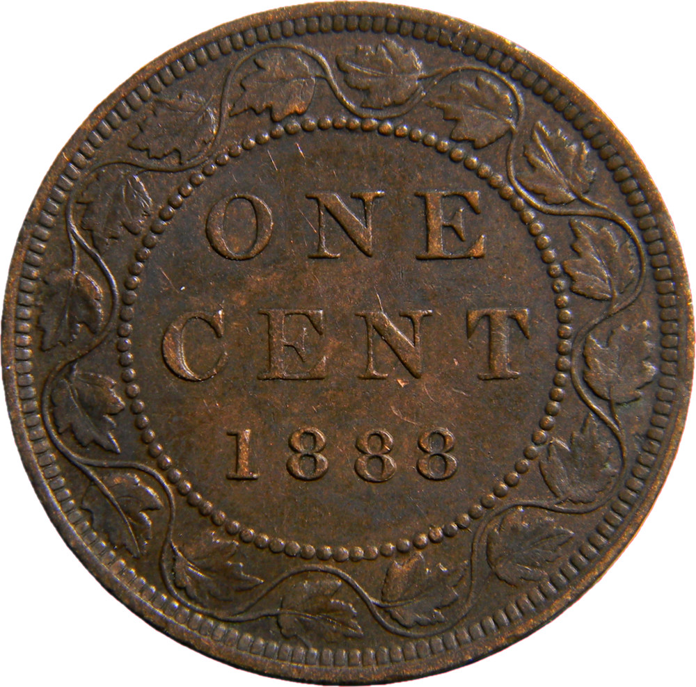 Canada 1888 One Cent (05103)