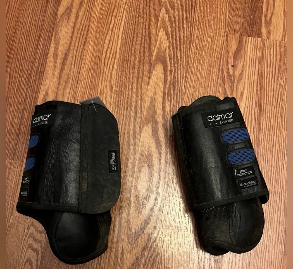 Dalmar XC Brushing Boots Black Medium