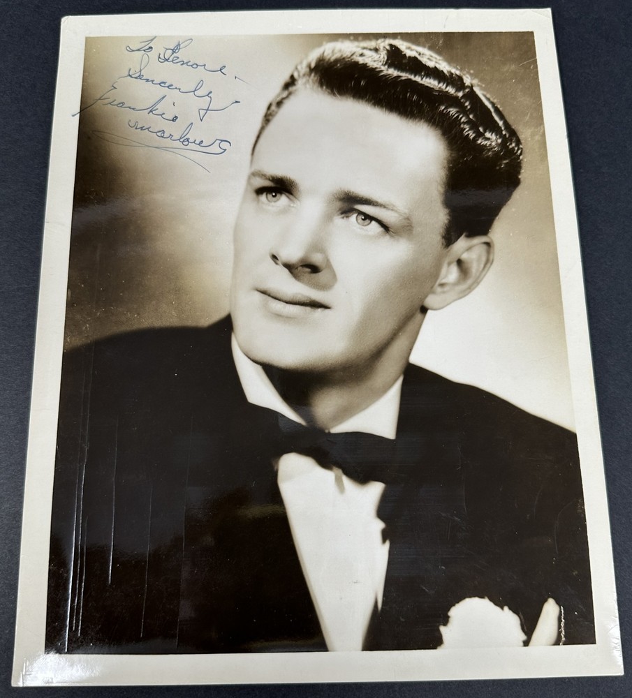 Signed Autograph Photo Frankie Marlowe Actor