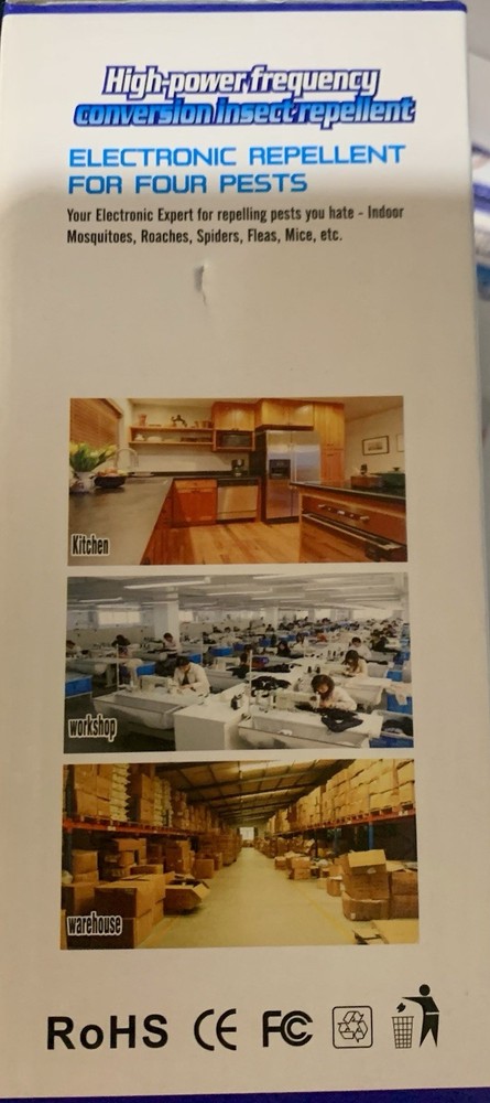 High-Power Frequency Conversion Insect Repellent - 6 Pack