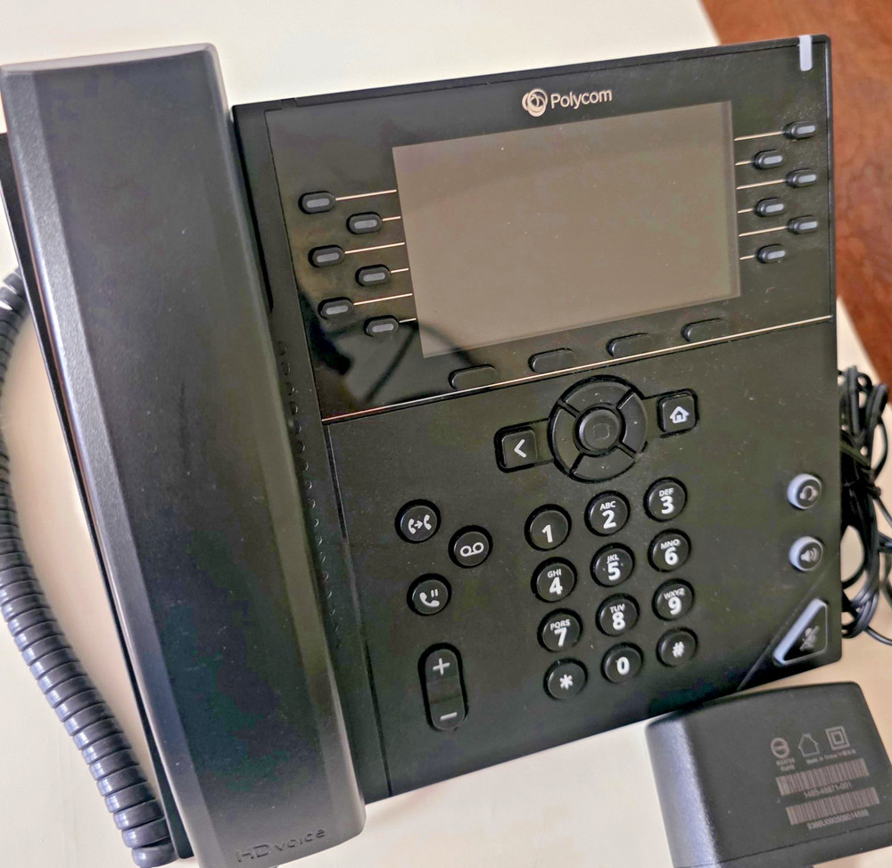 Polycom VVX 450 Phone - Tested - Firmware updated, Free provisioning