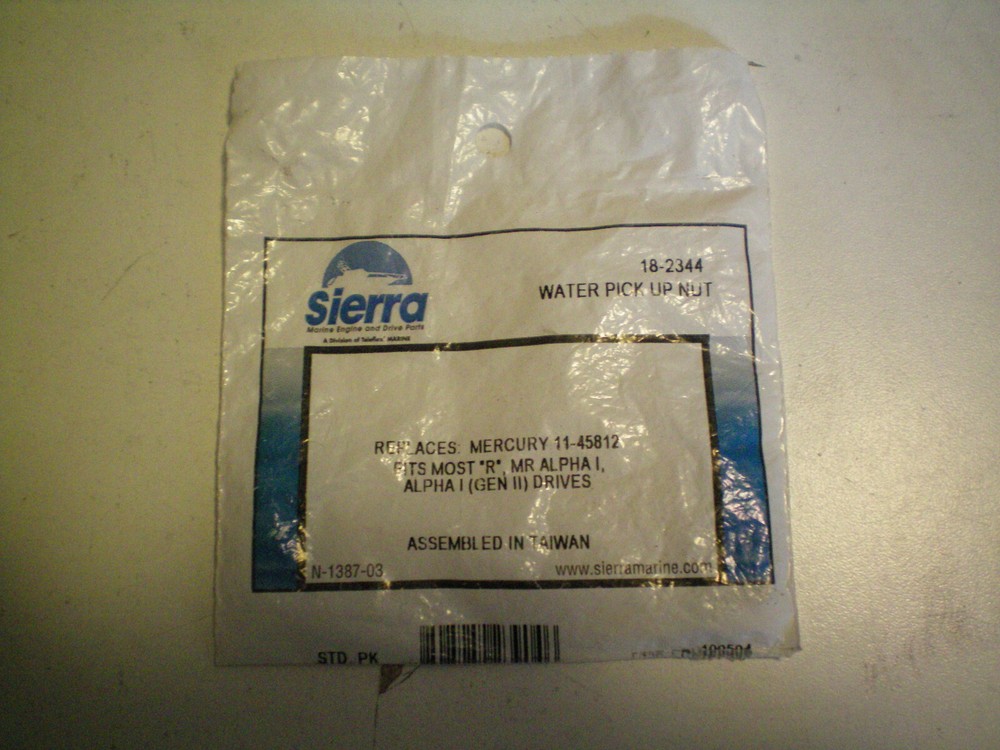 SIERRA QUANTITY FIVE OF #18-2344  WATER PICK UP NUTS,  FREE FREIGHT