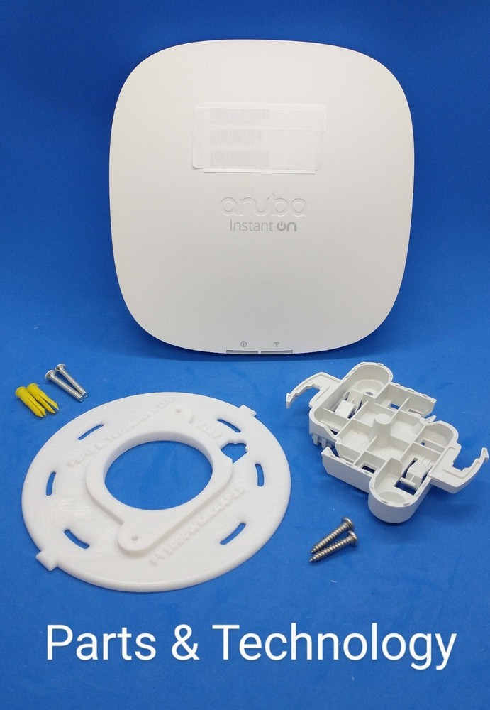 Aruba AP22 wall or ceiling mount. Fit 4 In. octagonal boxes.