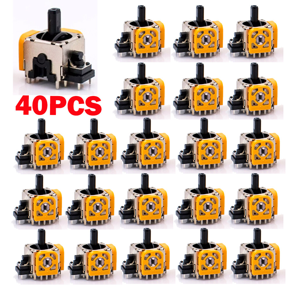 40PCS New Analog Stick Joystick Replacement For PS4 Dualshock Controller
