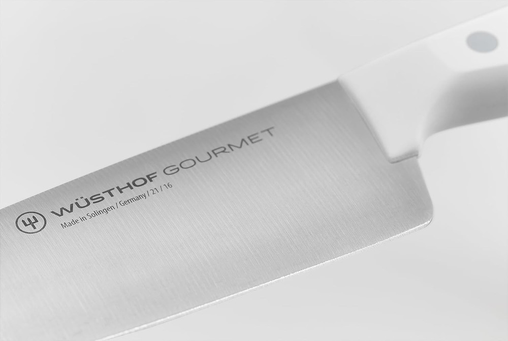 Gourmet White 2-Piece Chef's Knife Set
