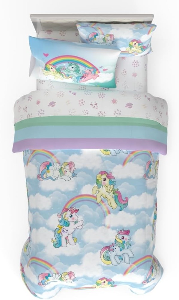 My Little Pony Twin Bedding Set - 5 Piece Comforter & Sheet
