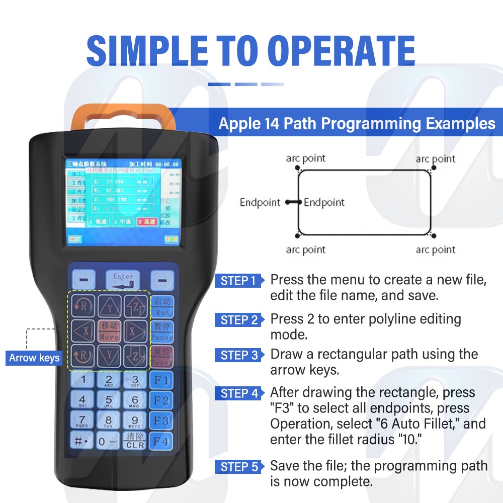 Glue Dispenser Automatic Dispensing Machine Paste Filling Machine FREE