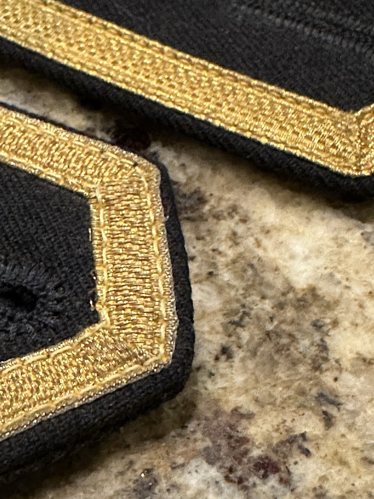 WW2 German Kriegsmarine Navy Shoulder Boards Authentic