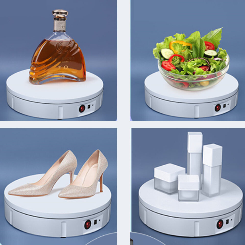 30CM Remote Control Rotating Visualizer Jewelry Shoes & Bags Shooting Visualizer