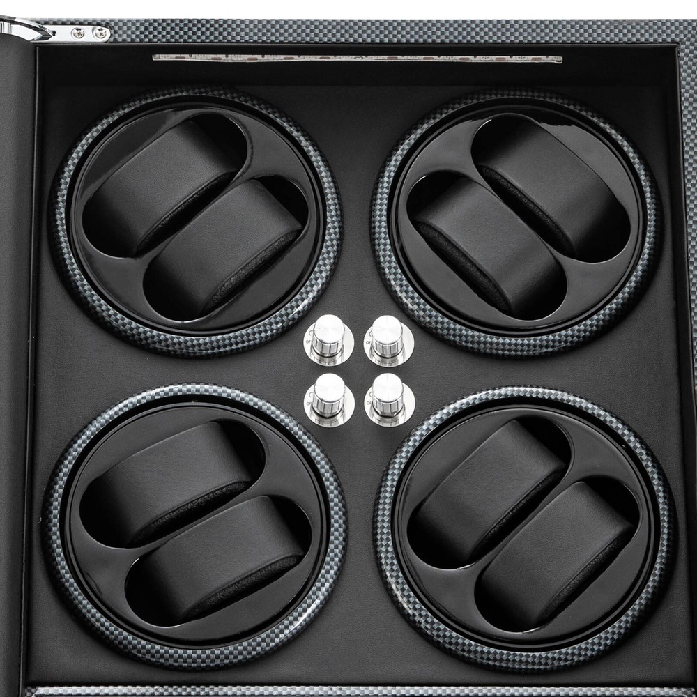 Automatic Watch Winder 8+5 Slots Led Display Case With Lock For Watch Collection