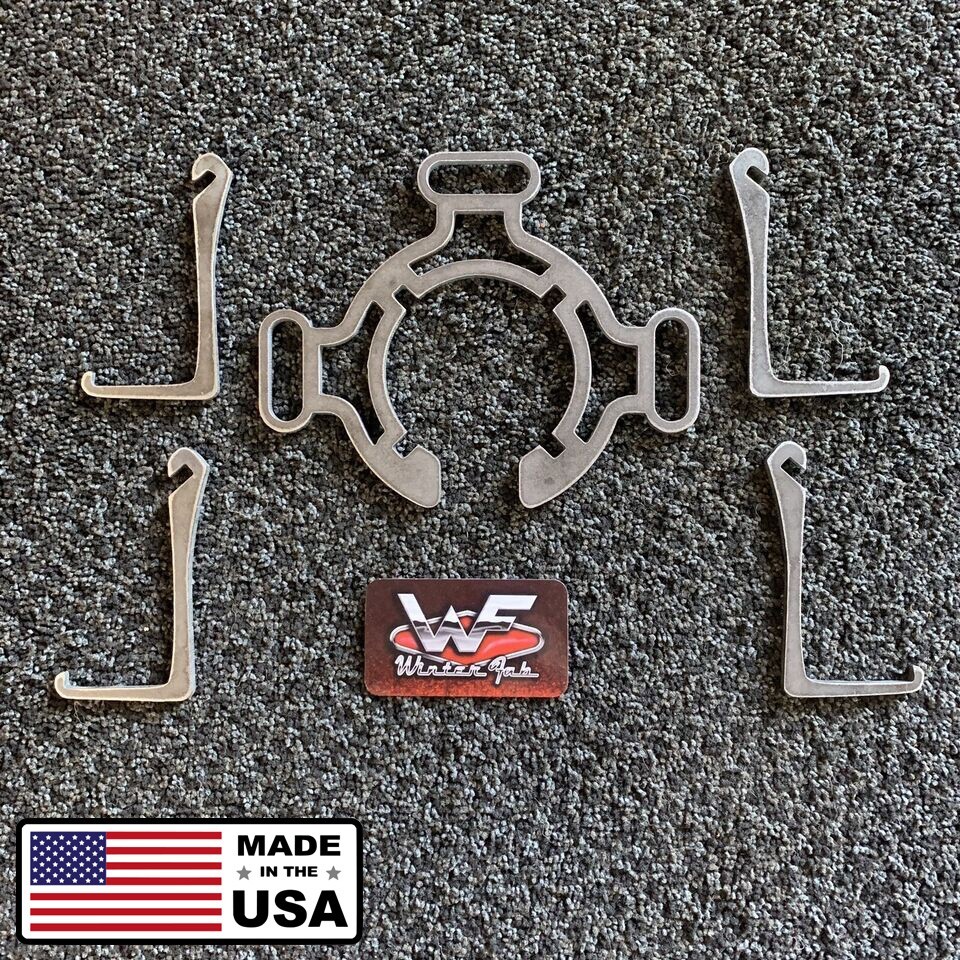 Welding Tank Organizing Rack - Hood Shield Helmet Cables Tools - WinterFab