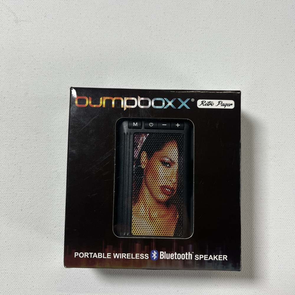 BUMPBOXX Retro Pager Wireless Bluetooth Rechargeable ClipOn Speaker