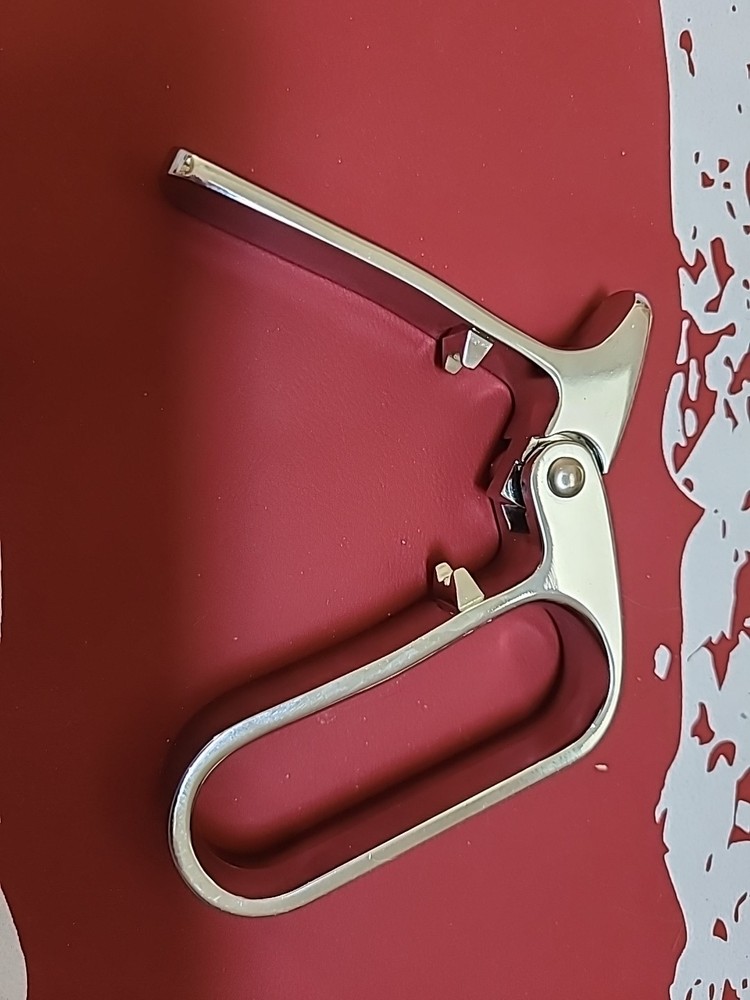 Champagne Key Sparkling Wine Cork Puller Chromed Solid Brass Key