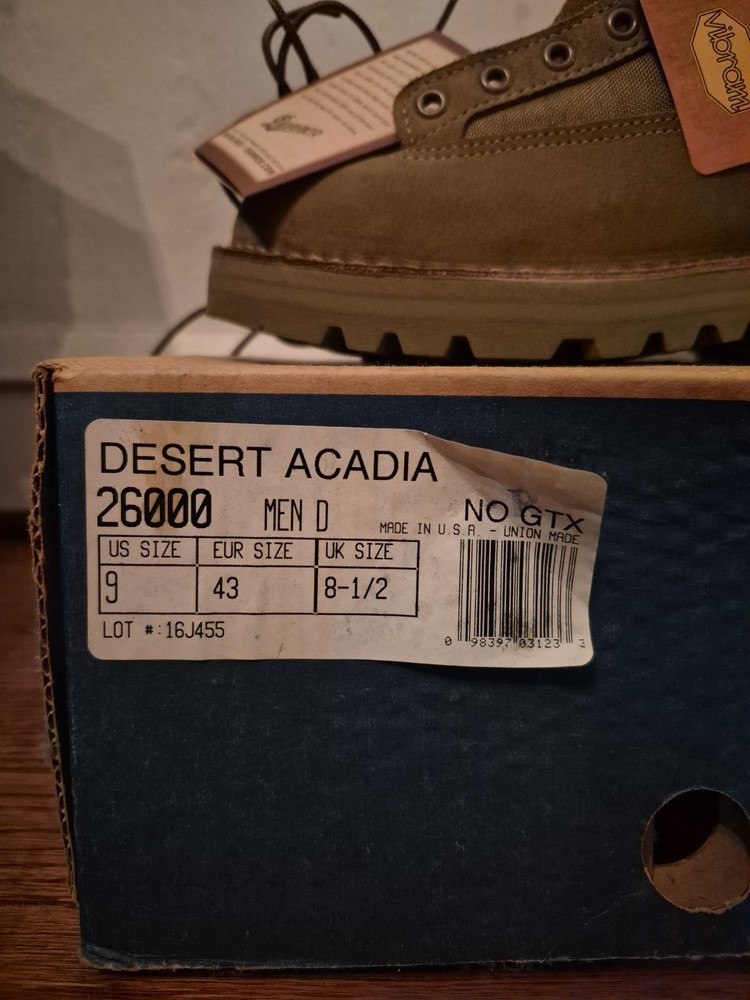 Danner Desert Acadia 26000 Men's Combat Boots Size 9