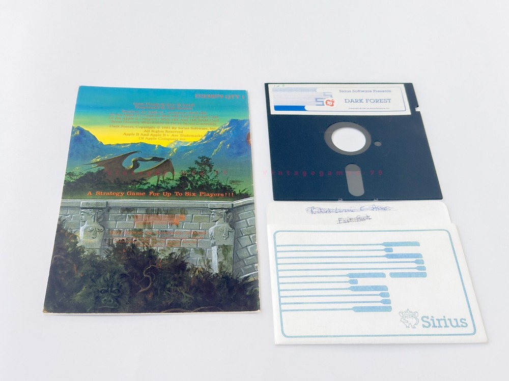 Dark Forest - Sirius Software - 1981 / Apple II