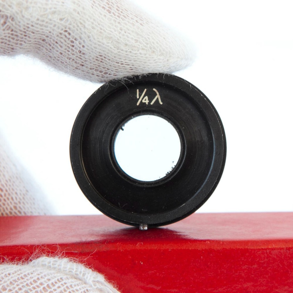 BAUSCH & LOMB Micro Light Polarizer FILTER Set for Use w/ Biological MICROSCOPE