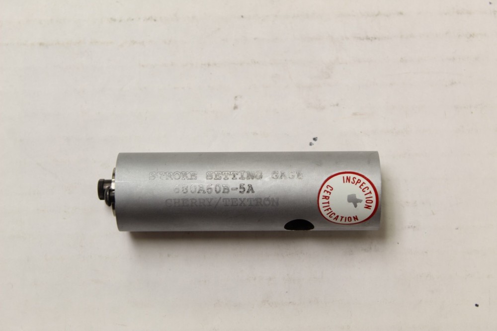 Cherry Textron Stroke Setting Gage 680A60B-5A 5/32" Diameter