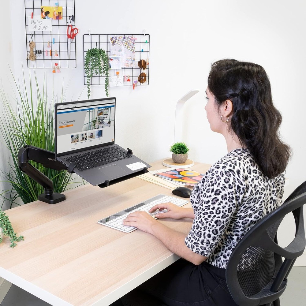Mount-It! Laptop Desk Arm Mount - MI-6352LT, Universal Compatibility,...