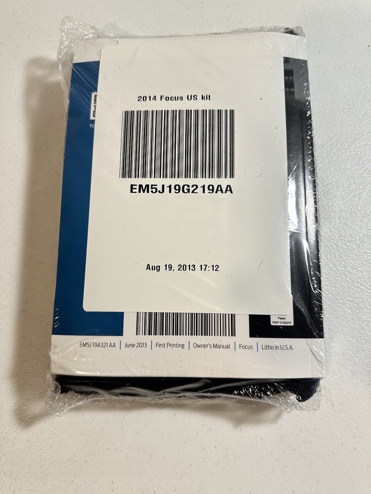 Focus Owner's Manual Ford 2013