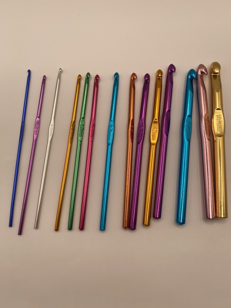 14 Pc Crochet Hooks Set, 2.5Mm-10Mm Crochet Hooks.