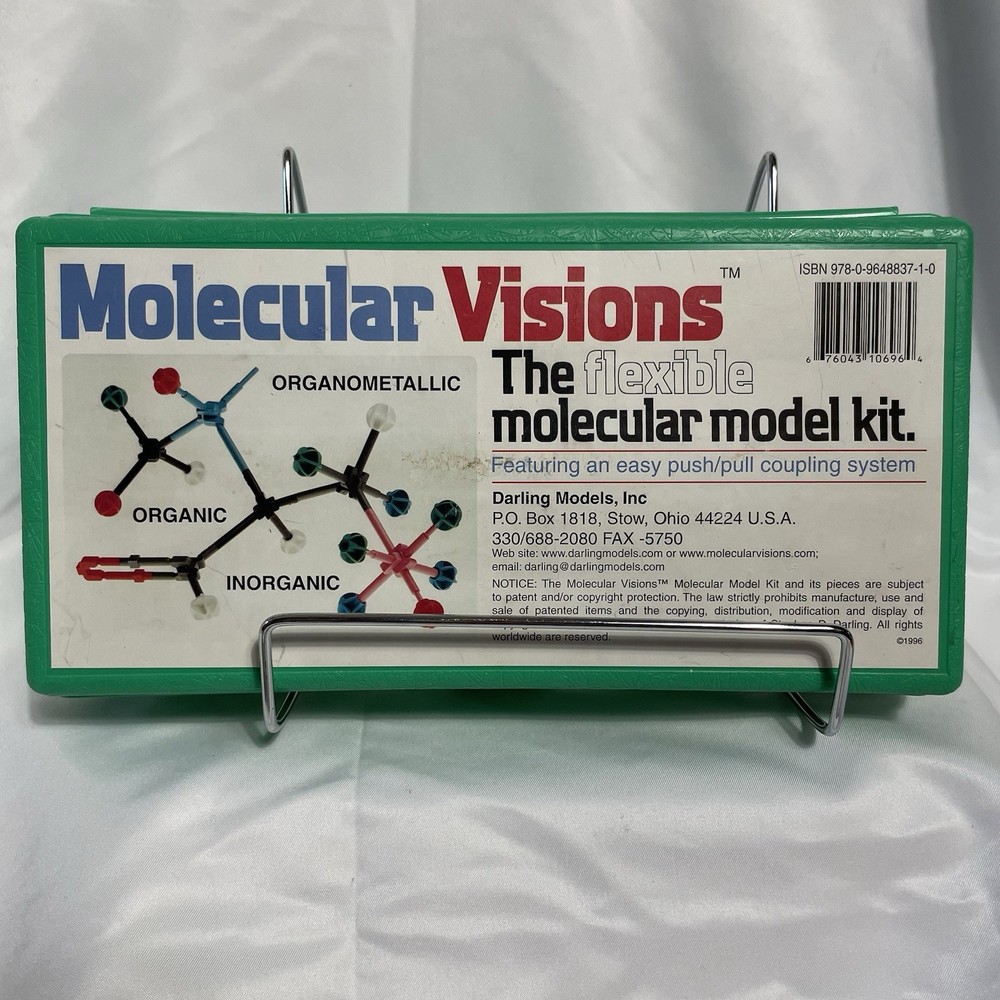 NEW Molecular Visions The Flexible Molecular Model Kit by Darling Models