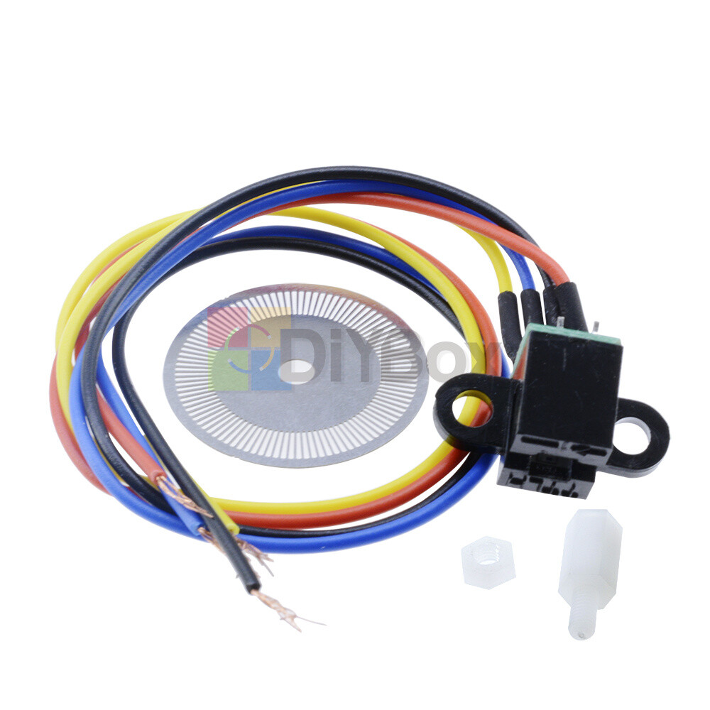 Photoelectric Speed Sensor Encoder Coded Disc wheel for Freescale Smart car